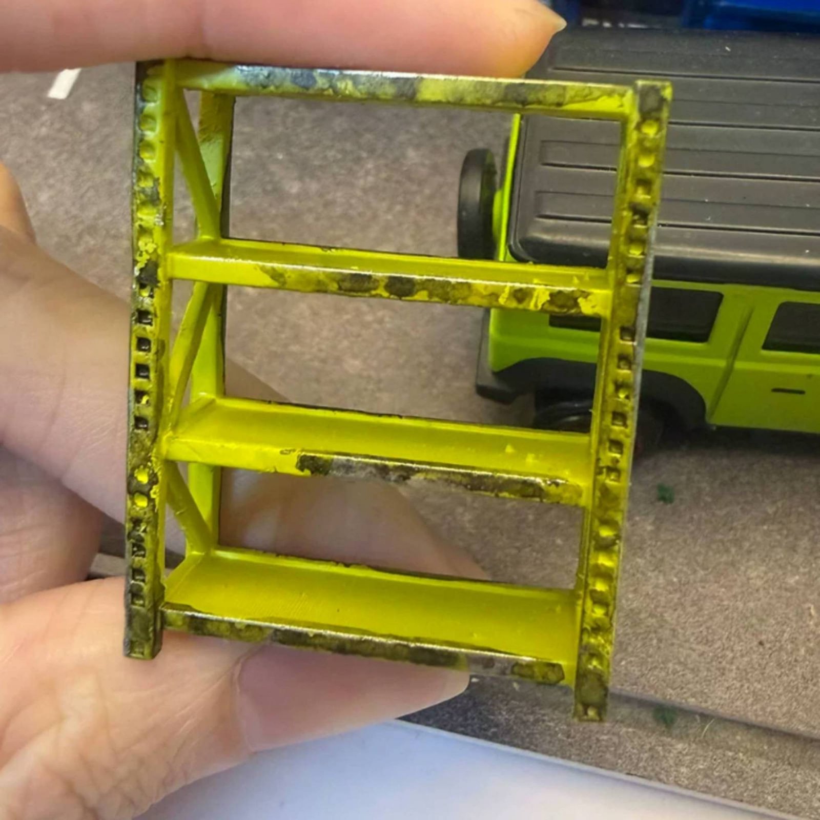 Auto Repair Shop - 1/64 ガレージ棚リアルなデザイン修理工場ディスプレイ棚スケールモデルラックシーンアクセサリー自動車修理工場の装飾