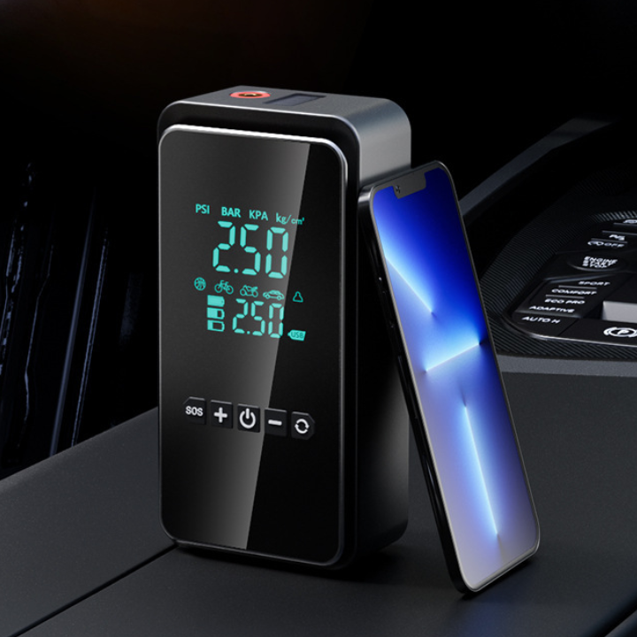 新型設計高圧ポータブルエアコンプレッサー12V電動ワイヤレス - Air Compressor のレビューと価格