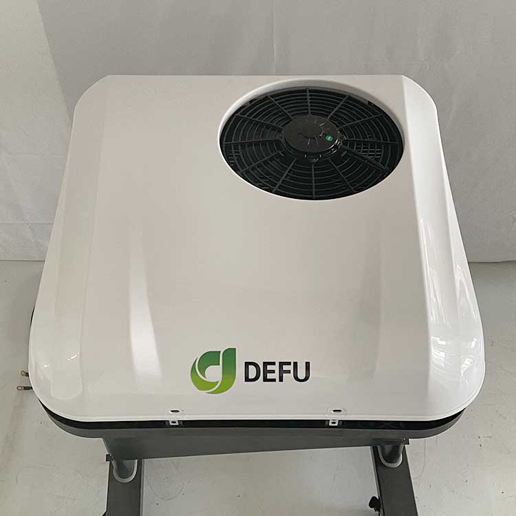 新型ルーフトップ電動スクロールコンプレッサー搭載ACカー用1 - Air Compressor のレビューと価格