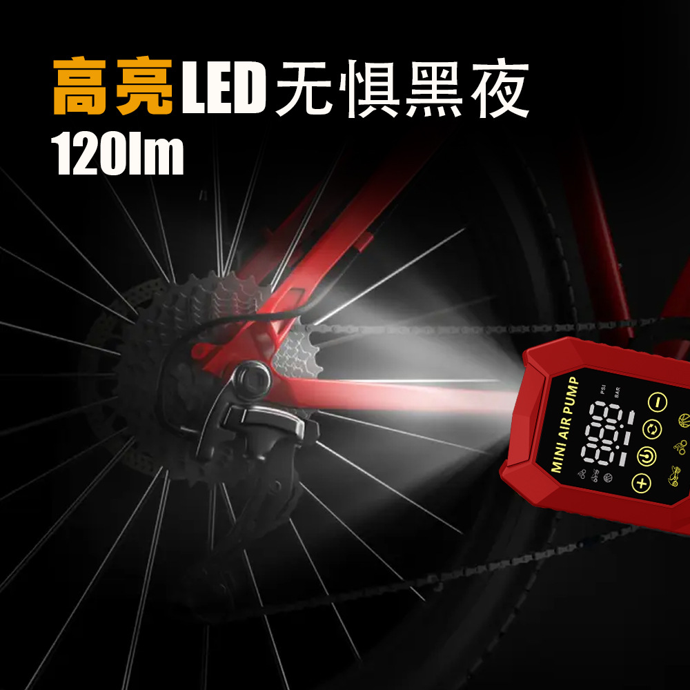 150psi携帯型車用エアポンプ ワイヤレスデジタルディスプ - Air Compressor のレビューと価格
