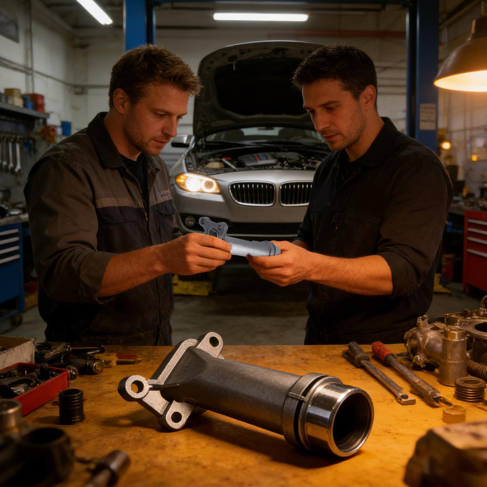 BMW用；クーラントホースコネクタ精密アルミニウム合金ユニバ - Auto Repair Shop のレビューと価格